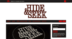 Desktop Screenshot of hideandseekrecords.com