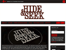 Tablet Screenshot of hideandseekrecords.com